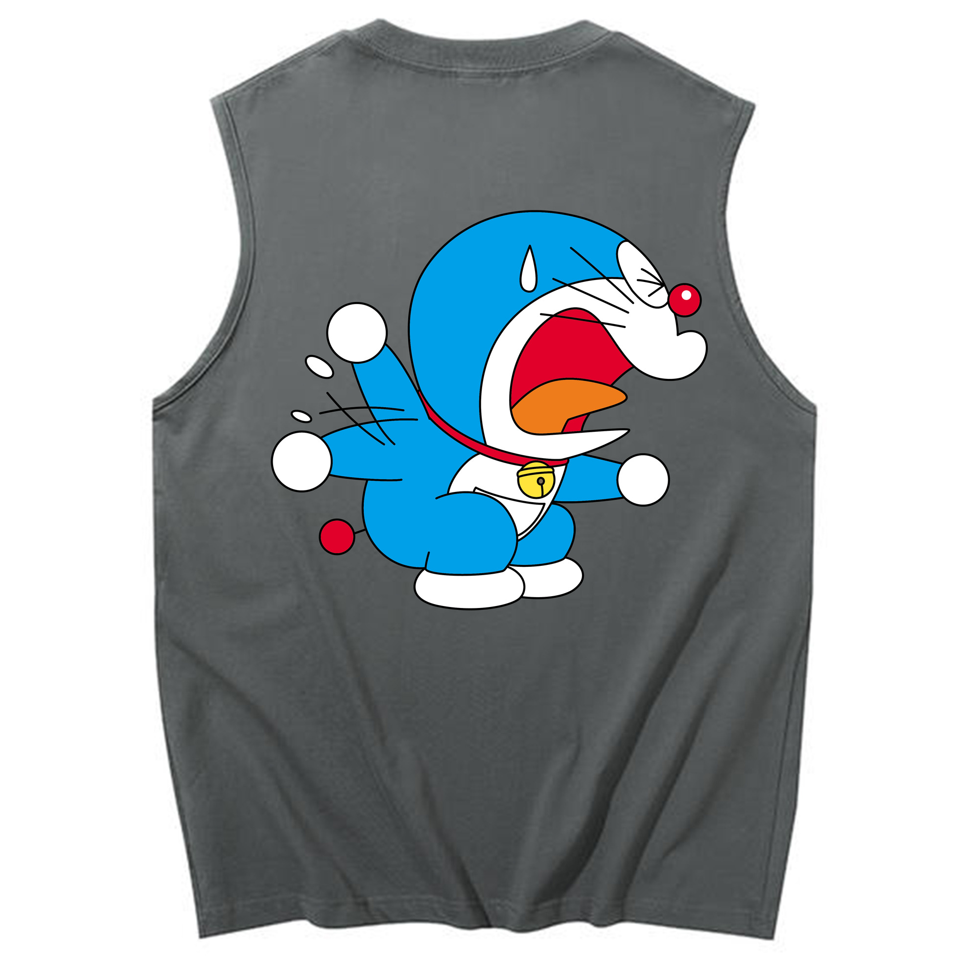 （画像用） ドラえもん Doraemon コットン100％タンクトップ（背面プリント）